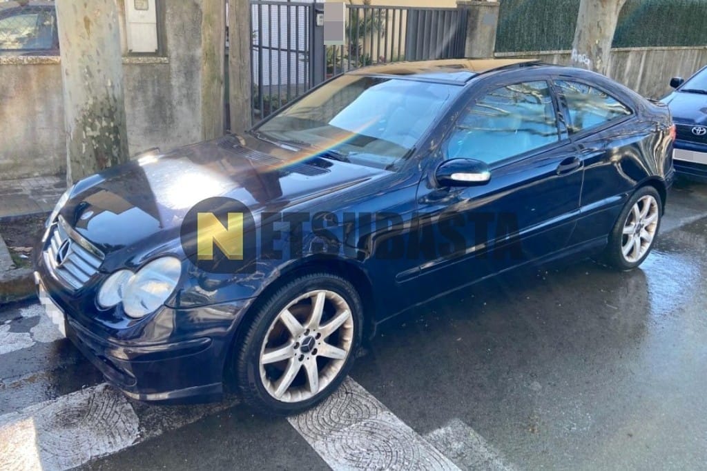 Mercedes Benz C 200 Kompressor Sportcoupe Probleme Subasta de Mercedes-Benz C 200 Sportcoupé Kompressor 2001