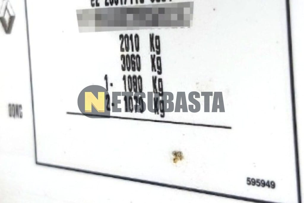 Carnet D'entretien Et De Garantie Renault Kangoo 1 Phase 1 - Original D'occasion
