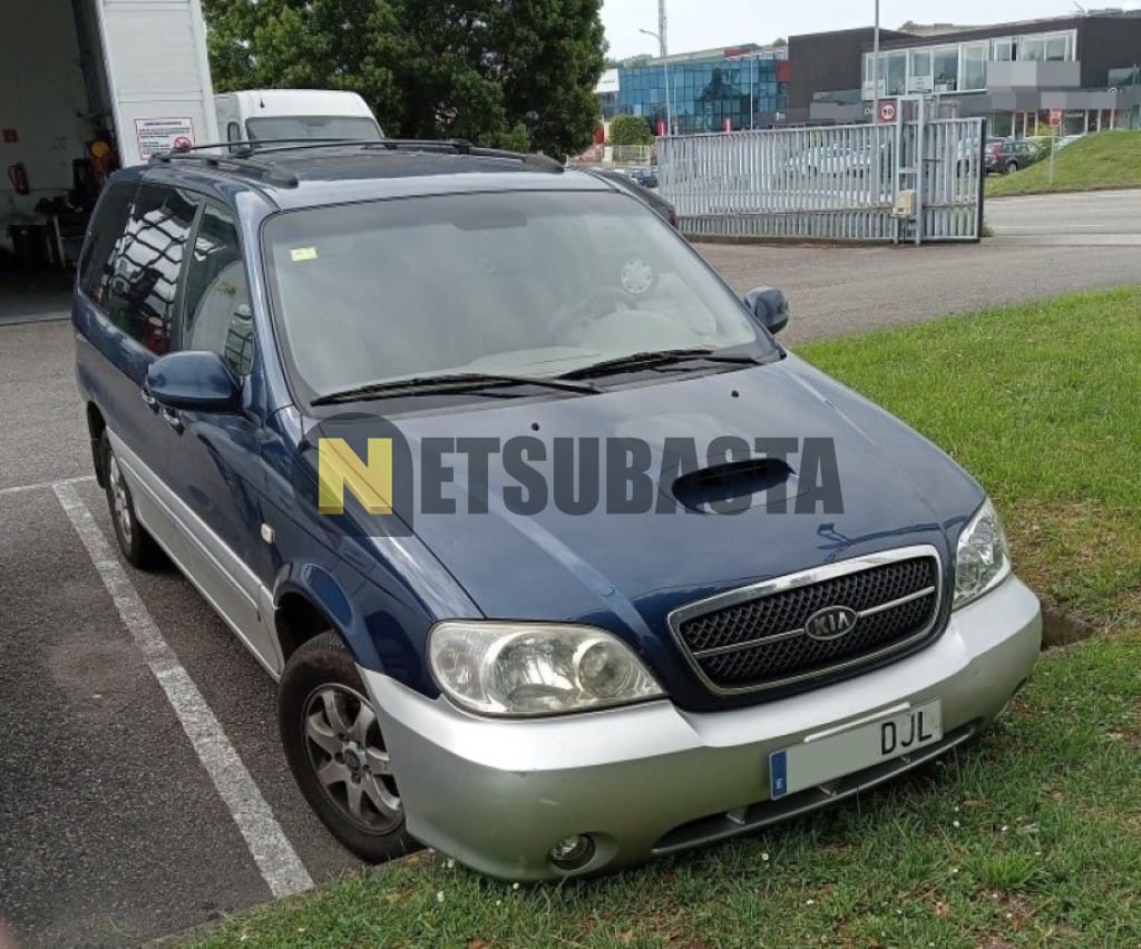 Kia Carnival 2.9 Crdi Springt Nicht Mehr An Subasta de Kia Carnival 2.9 CRDI 2005