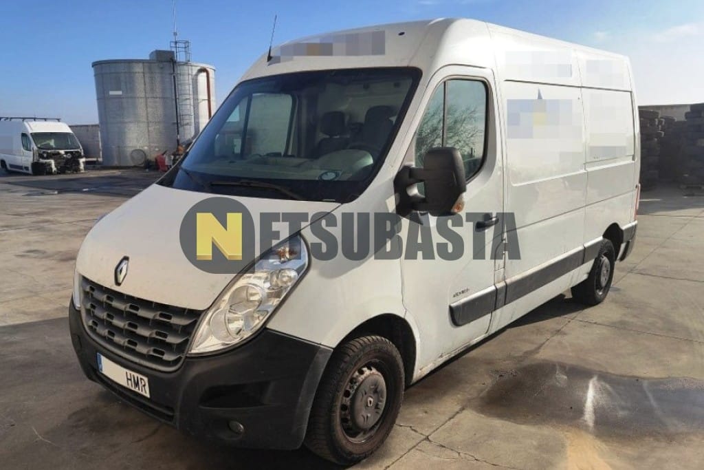 Subasta de Renault MASTER 2.3 DCi Furgon 2012