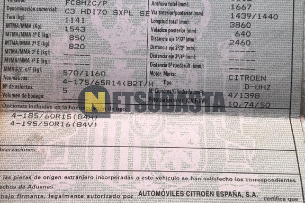 Citroën C3 1.4 HDi SensoDrive 2006