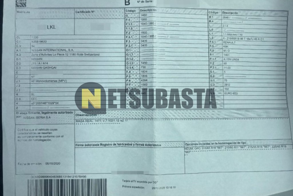 Nissan Qashqai 1.5 dCi 2020