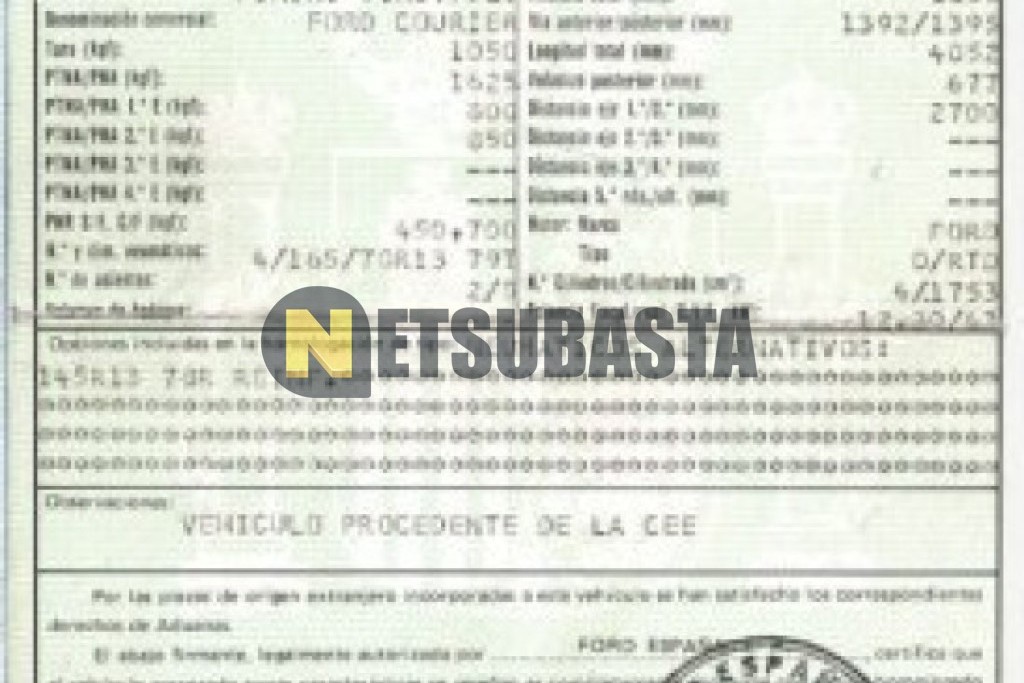 Ford Courier 1.8D 1995