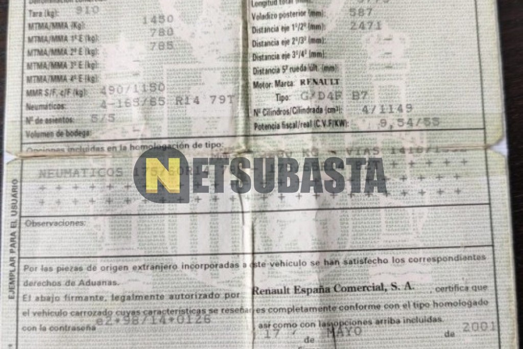 Renault Clio 1.2 2001