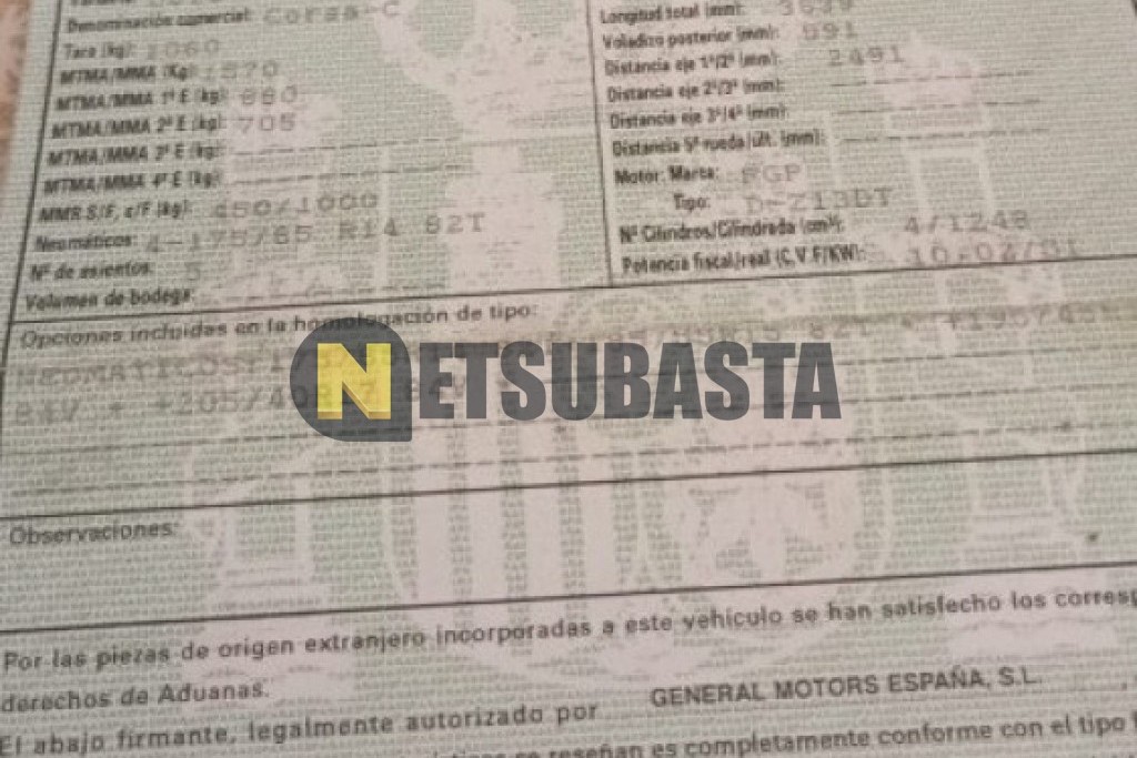 Opel Corsa 1.3 CDTI 2005