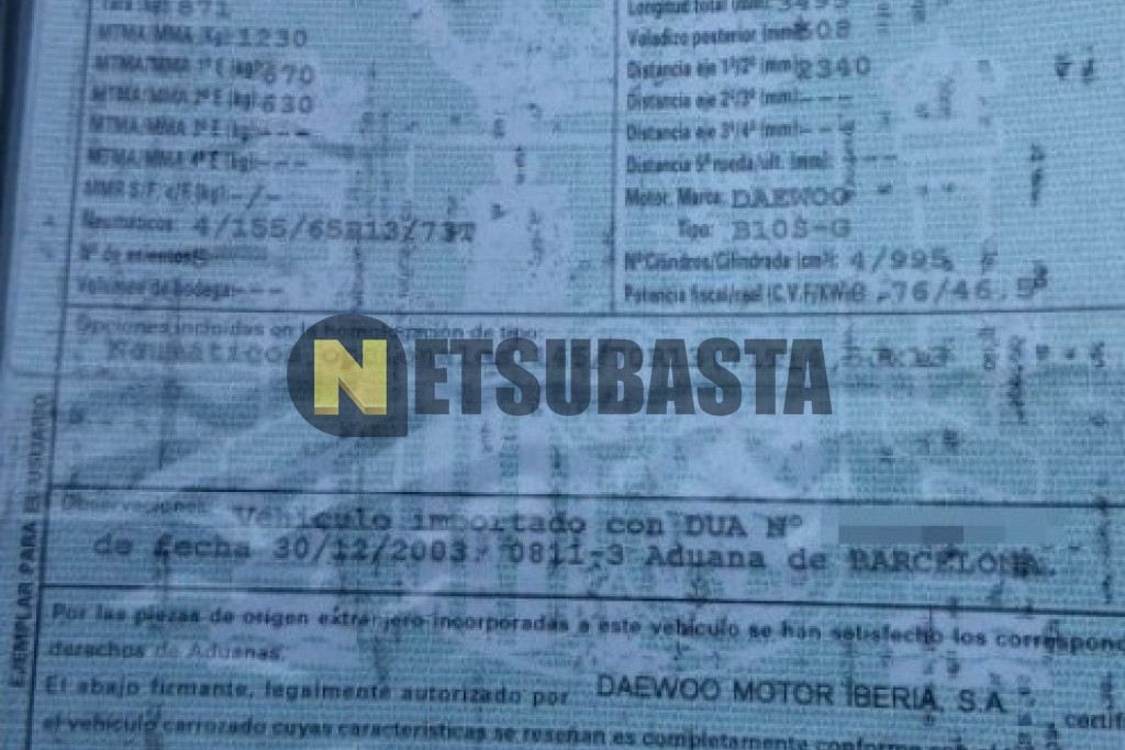 Daewoo Matiz 1.0 2004