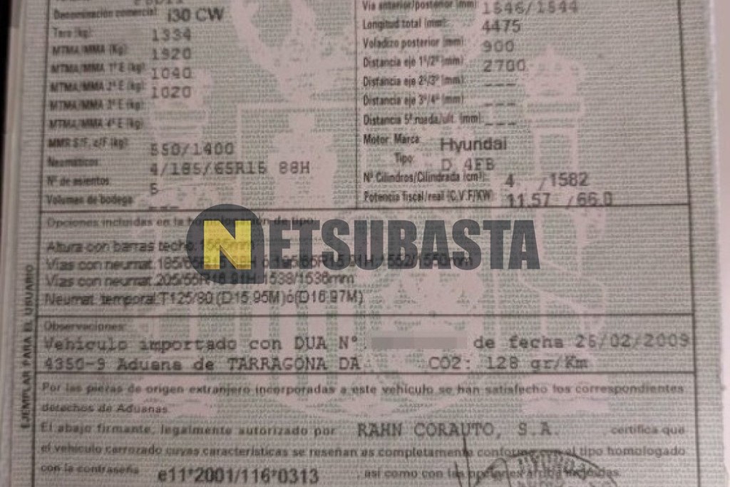 Hyundai i30cw 1.6 CRDi 2009