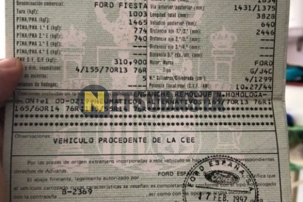 Ford Fiesta 1.3 1997