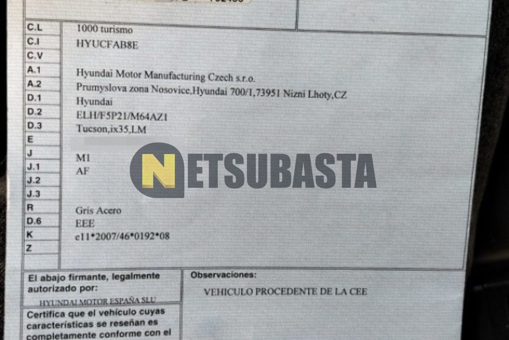 Hyundai ix35 1.6 GDi 4x2 2015