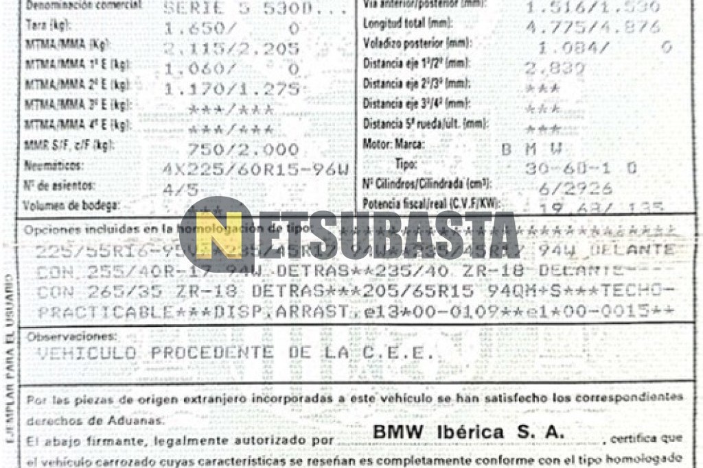 Bmw 530d 1999