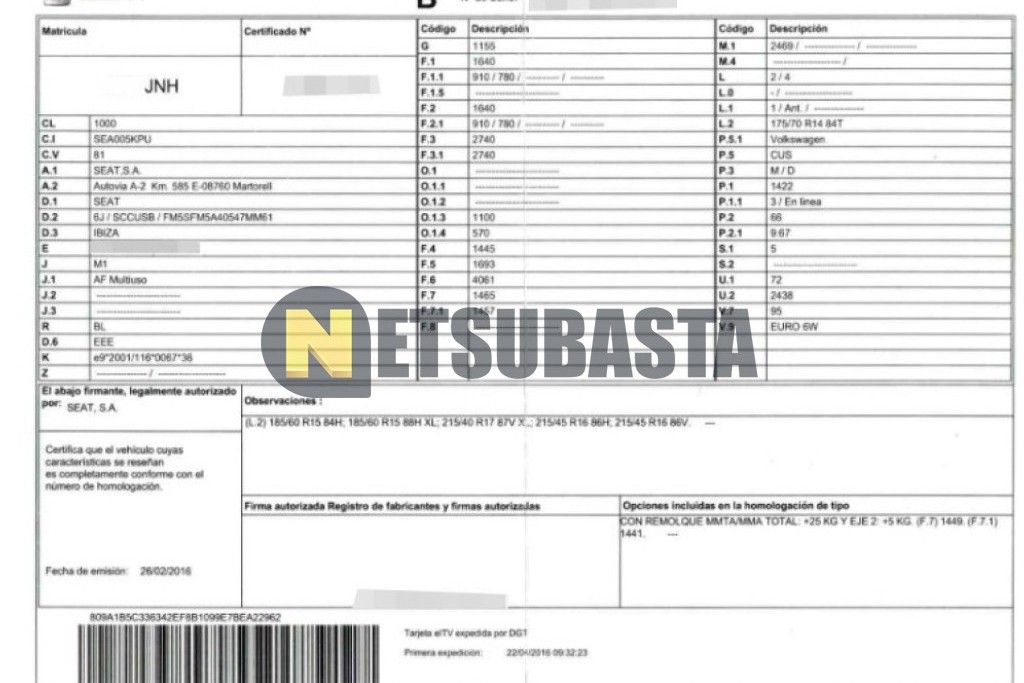 Seat Ibiza 1.4 TDI 2016