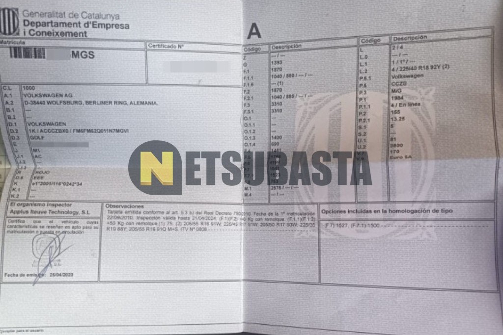 Volkswagen Golf GTI 2.0 TSI 2010