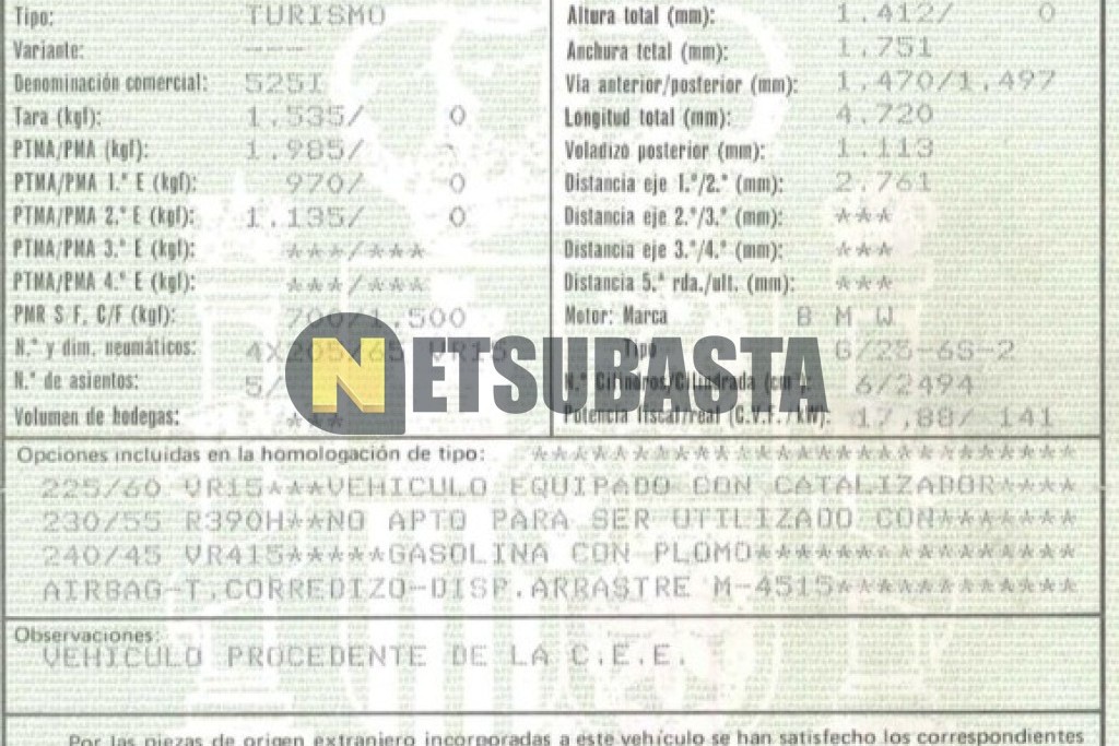 Bmw 525i 1993