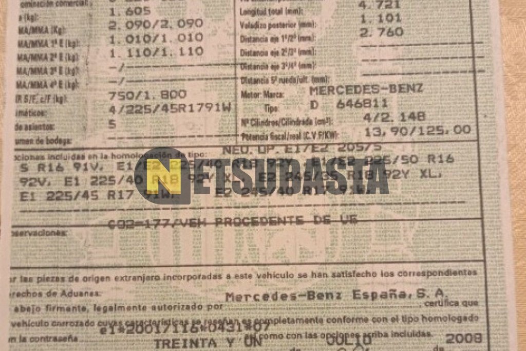 Mercedes-Benz C 220 CDI Aut. 2008
