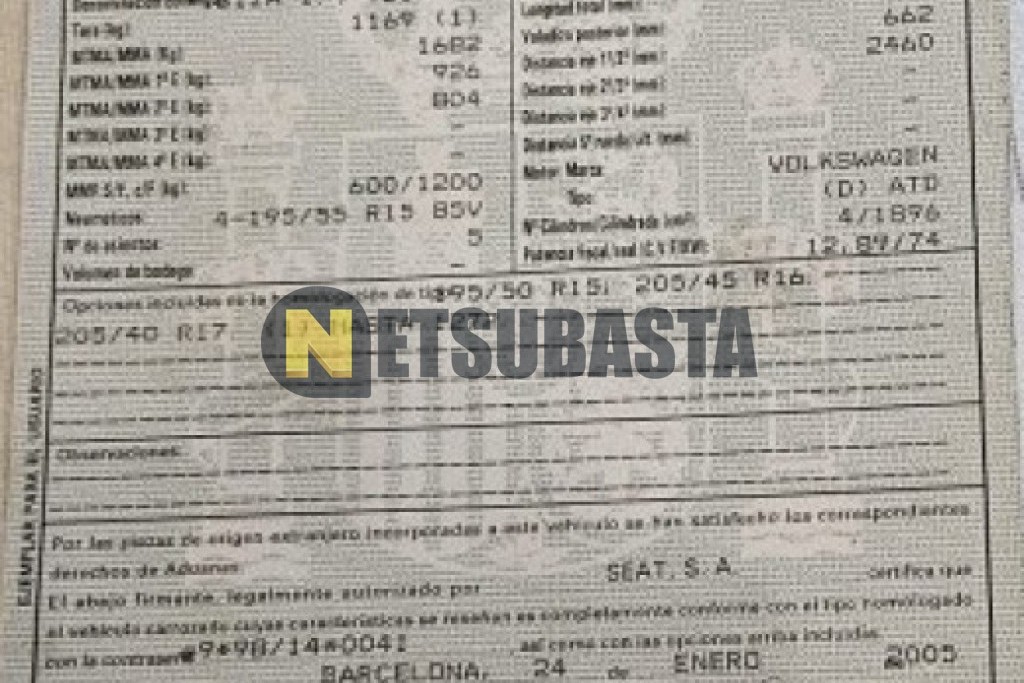 Seat Ibiza 1.9 TDi 2005