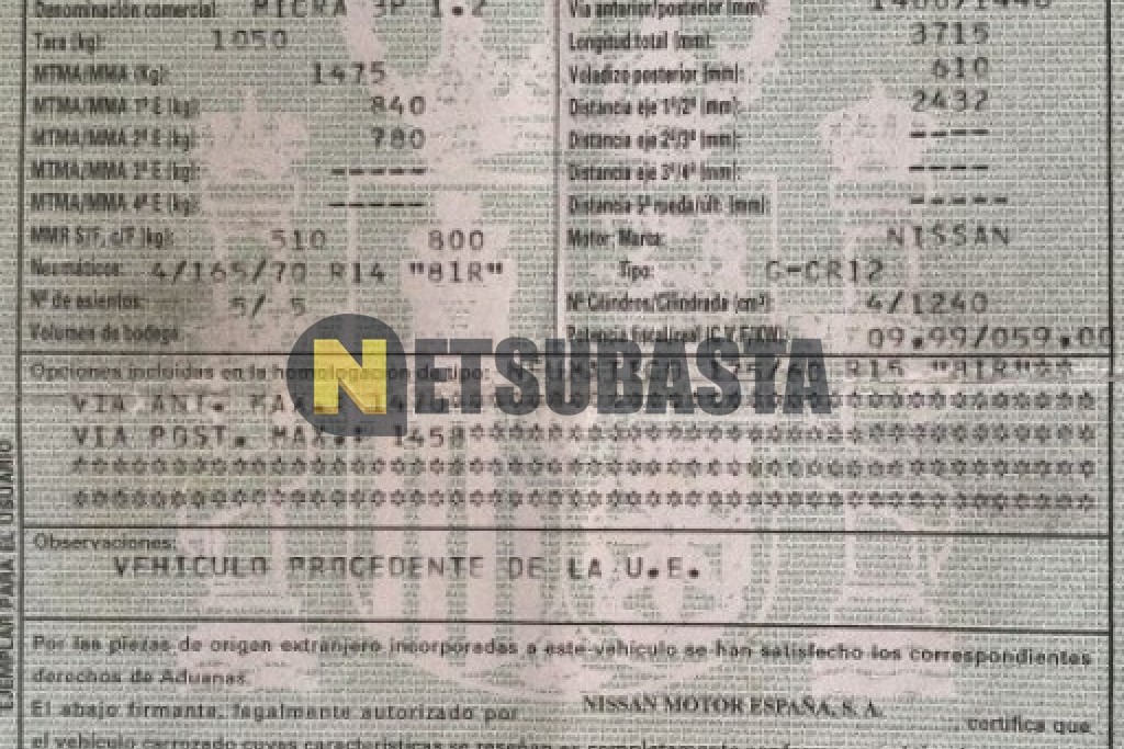 Nissan Micra 1.2i 2005
