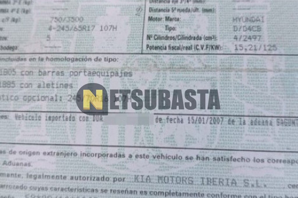 Kia Sorento 2.5 CRDi Aut. 2007