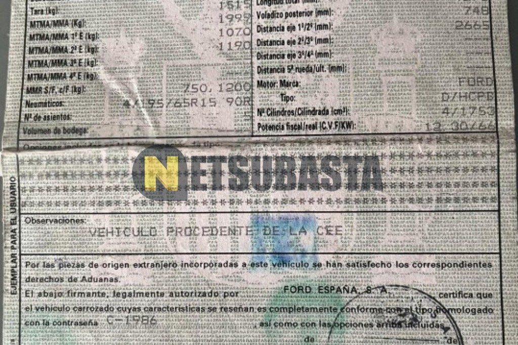 Ford Tourneo Connect 1.8 TDCi 2004