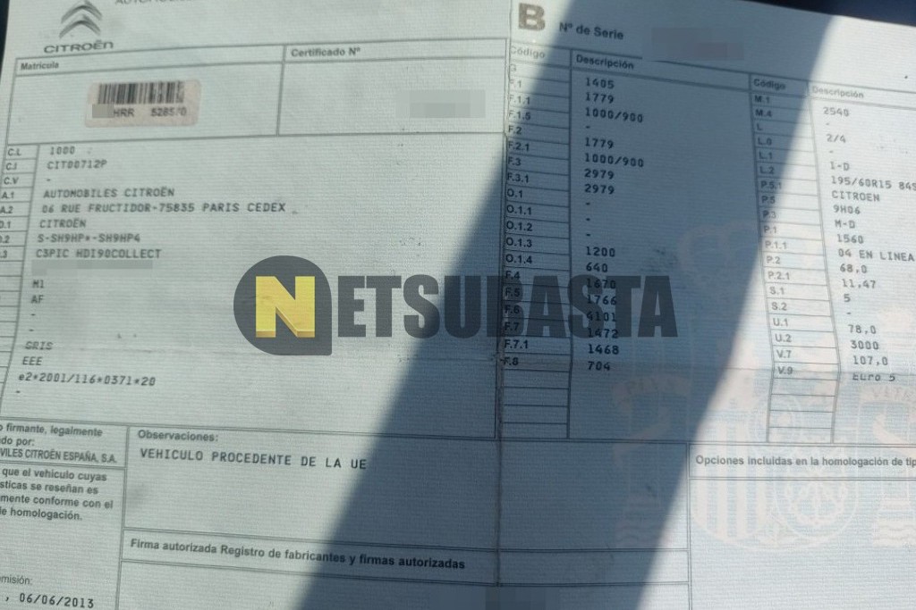 Citroën C3 Picasso 1.6 HDi 2013
