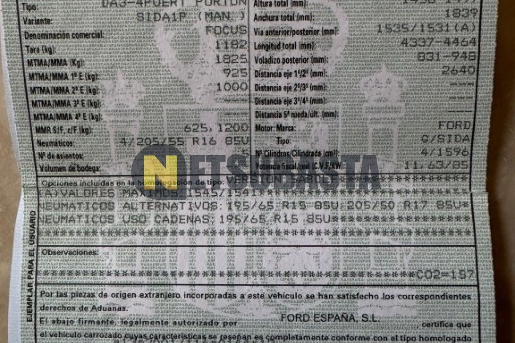 Ford Focus 1.6 TI-VCT 2008