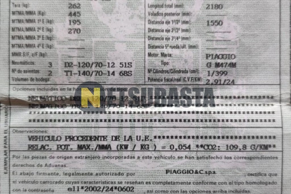 Piaggio MP3 400 2008