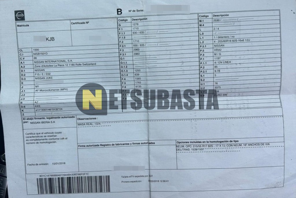 Nissan Juke 1.3 DIG-T 2018