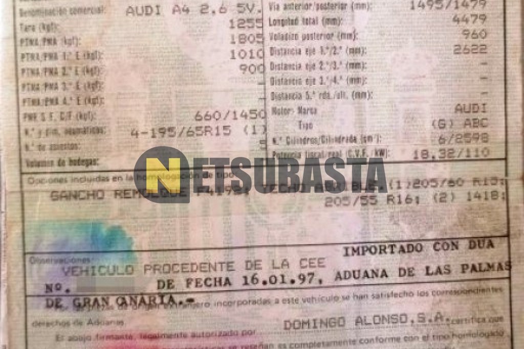 Audi A4 2.6 1997