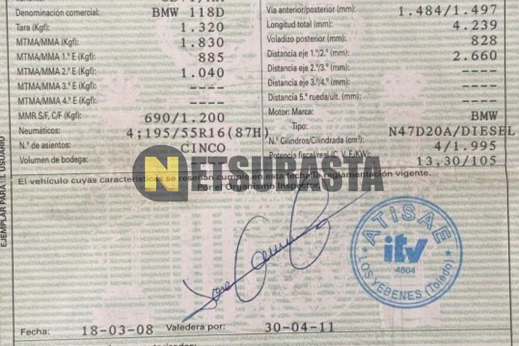 Bmw 118d 2007