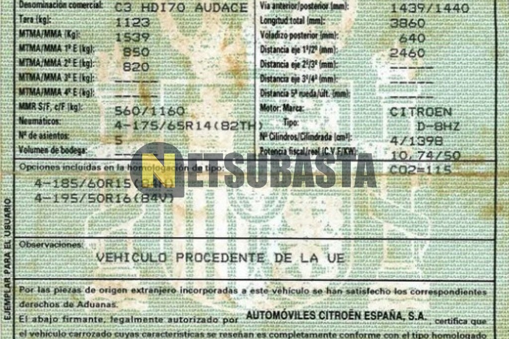 Citroën C3 1.4 HDi 2008