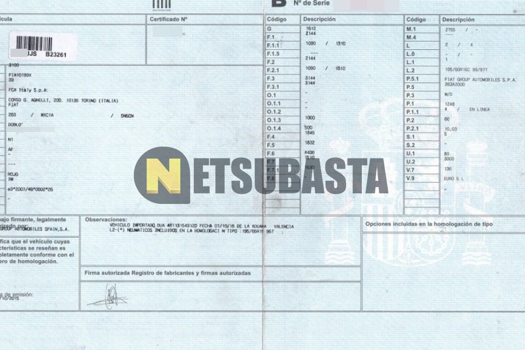 Fiat Dobló 1.3 Multijet 2015