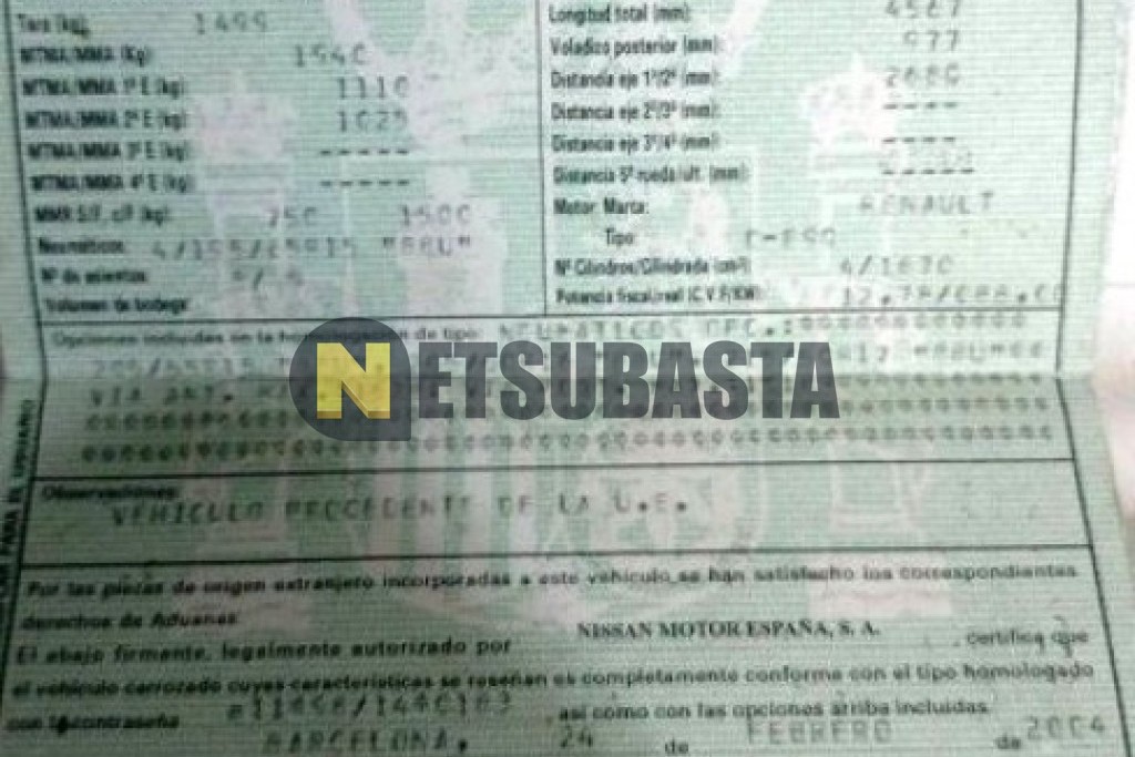 Nissan Primera 1.9dCi 2004