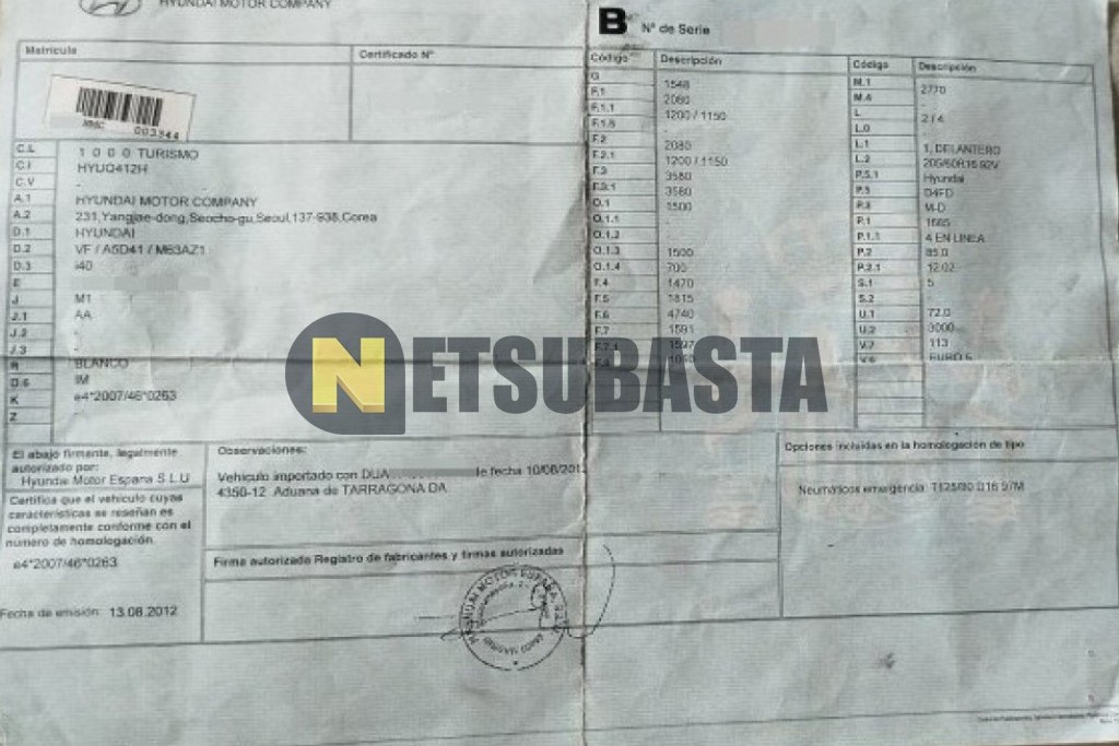 Hyundai i40 1.7 CRDi BlueDrive 2012