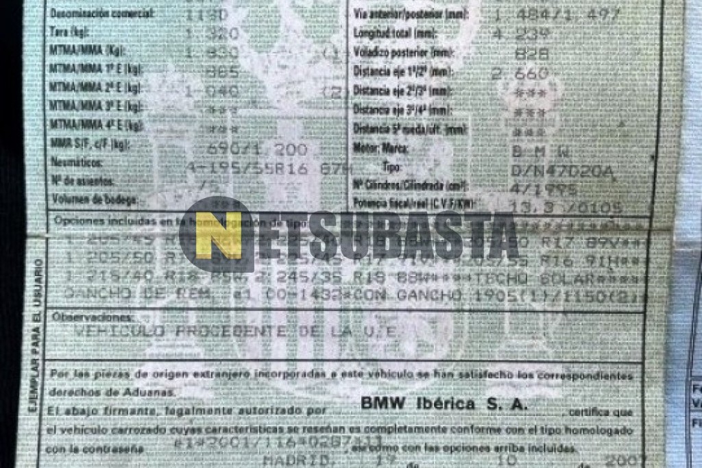 Bmw 118d 2007