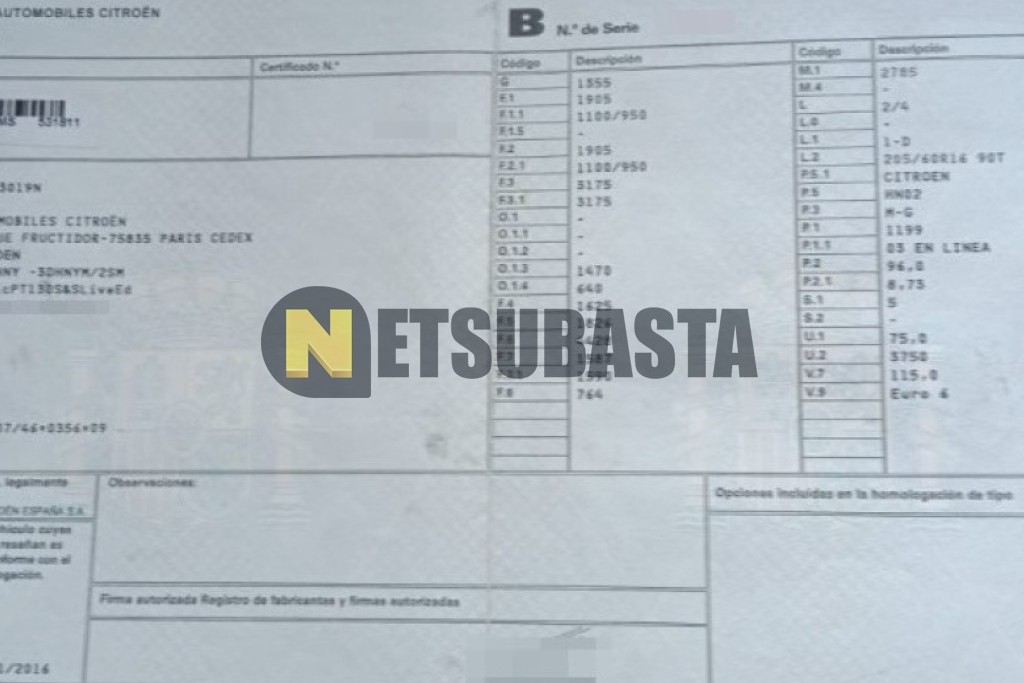 Citroën C4 Picasso 1.2 PureTech 2016