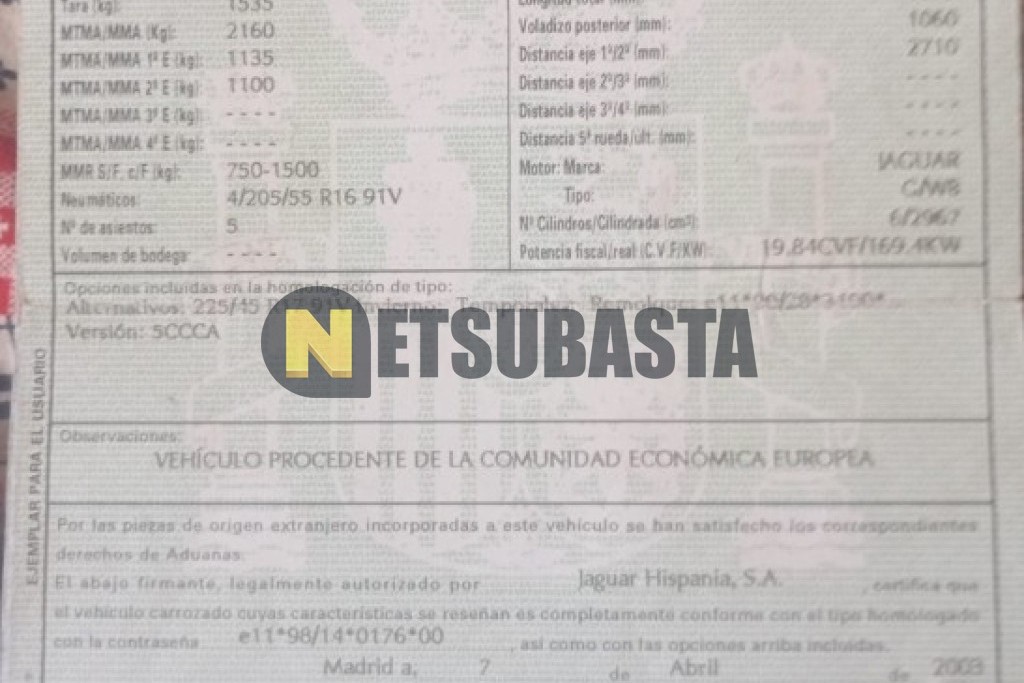 Jaguar X-Type 3.0 V6 Aut. 2003