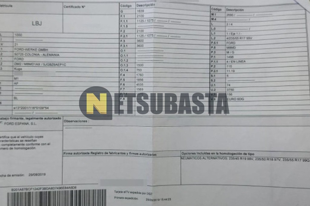 Ford Kuga 1.5 EcoBoost 2019