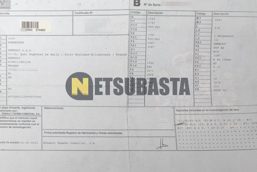 Renault Mégane 1.2 TCe 2013