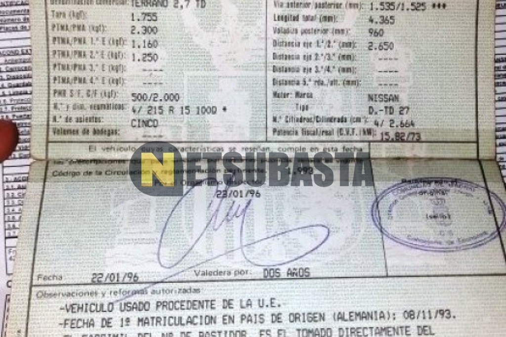 Nissan Terrano 2.7 TD 1993