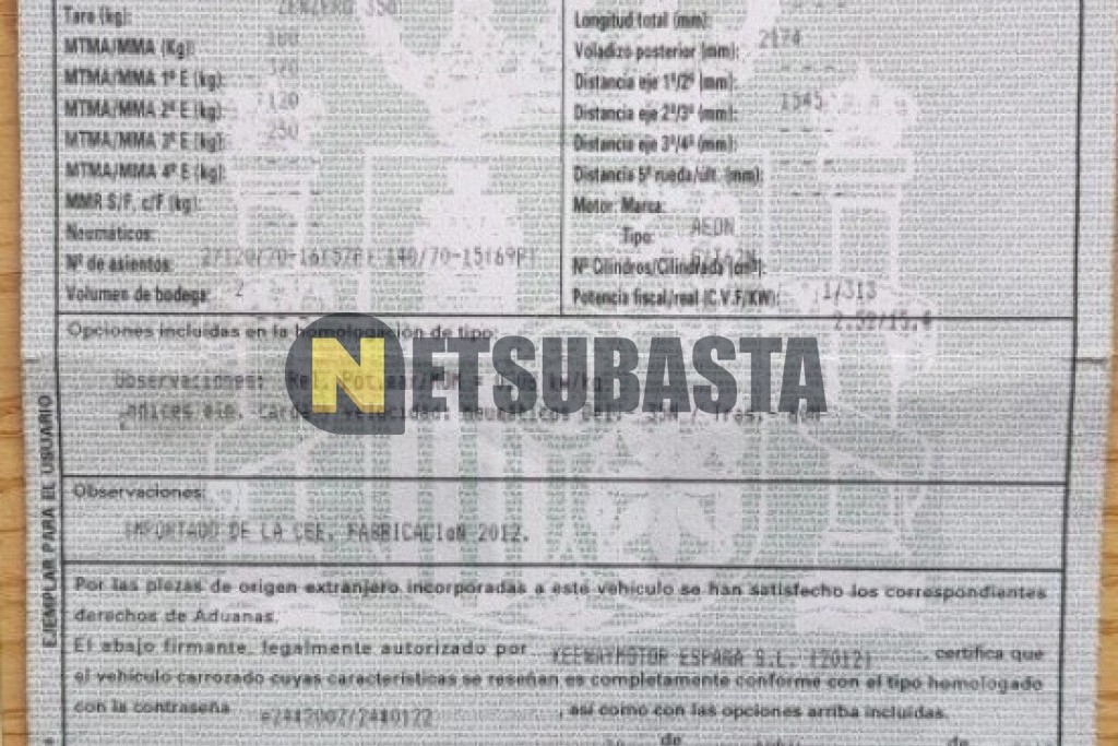 Benelli Zen Zero 350 2012