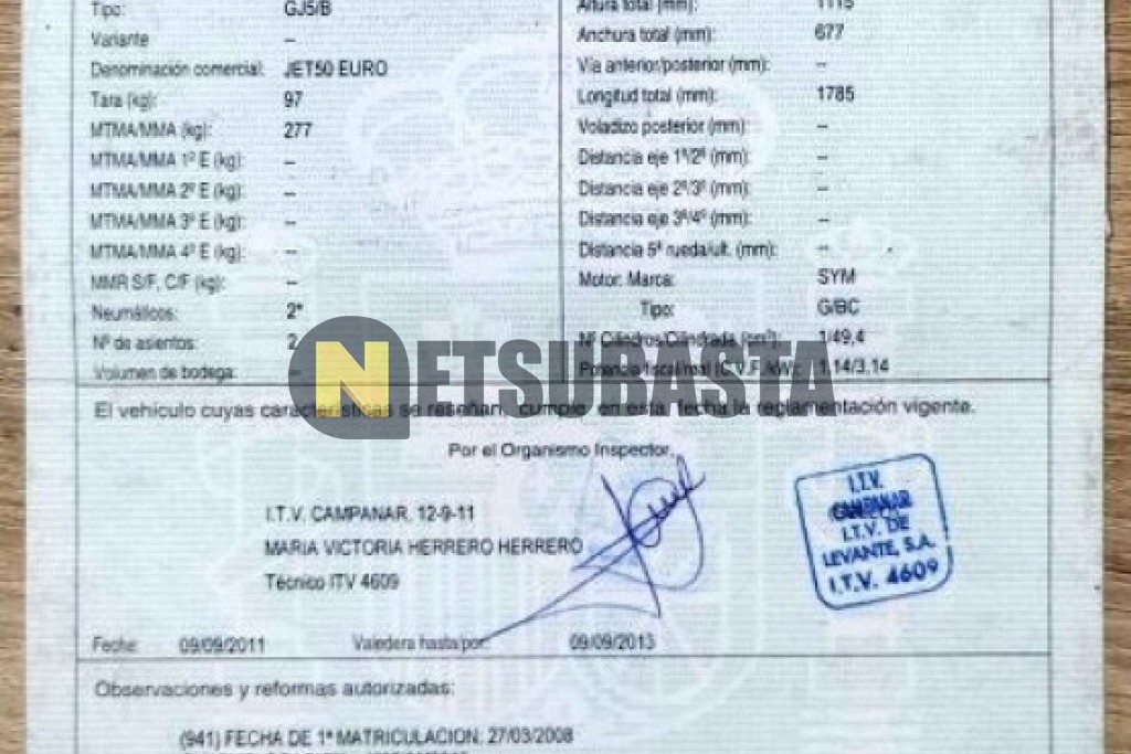 SYM Jet X 50 Euro 2008