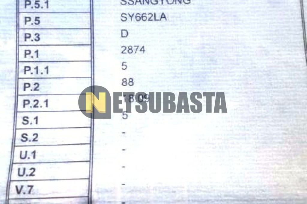 SsangYong Musso 2.9 TDI 1999