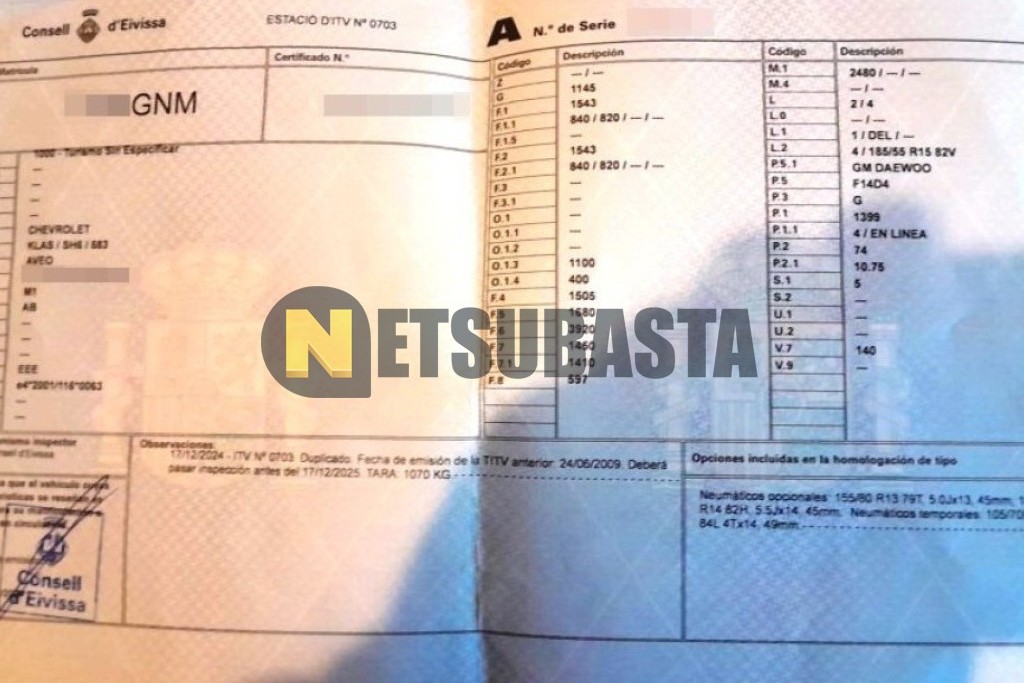 Chevrolet Aveo 1.4 16v 2009