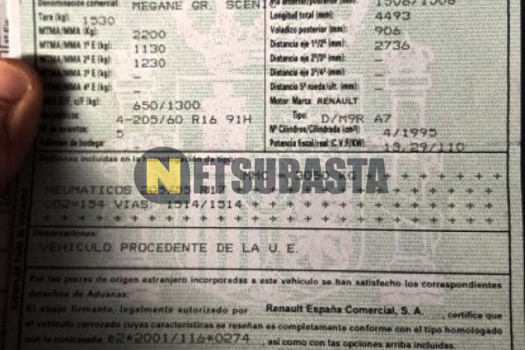 Renault Grand Scenic 2.0 dCi 2008