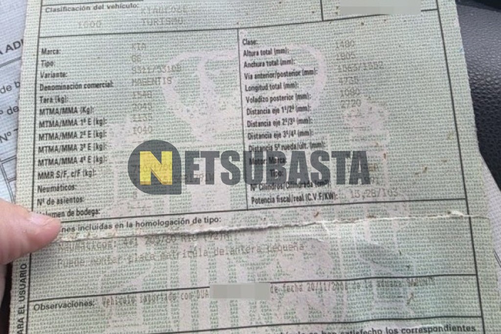 Kia Magentis 2.0 CRDi 2006