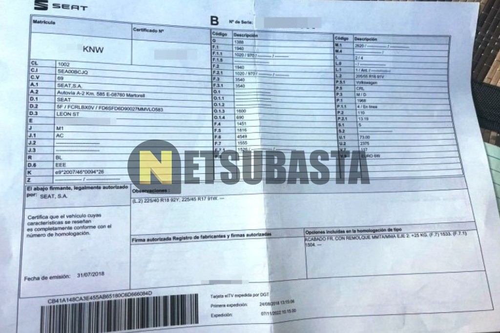 Seat Leon ST 2.0 TDI DSG-7 2018