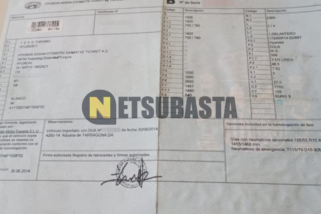 Hyundai i10 1.0 MPi 2014