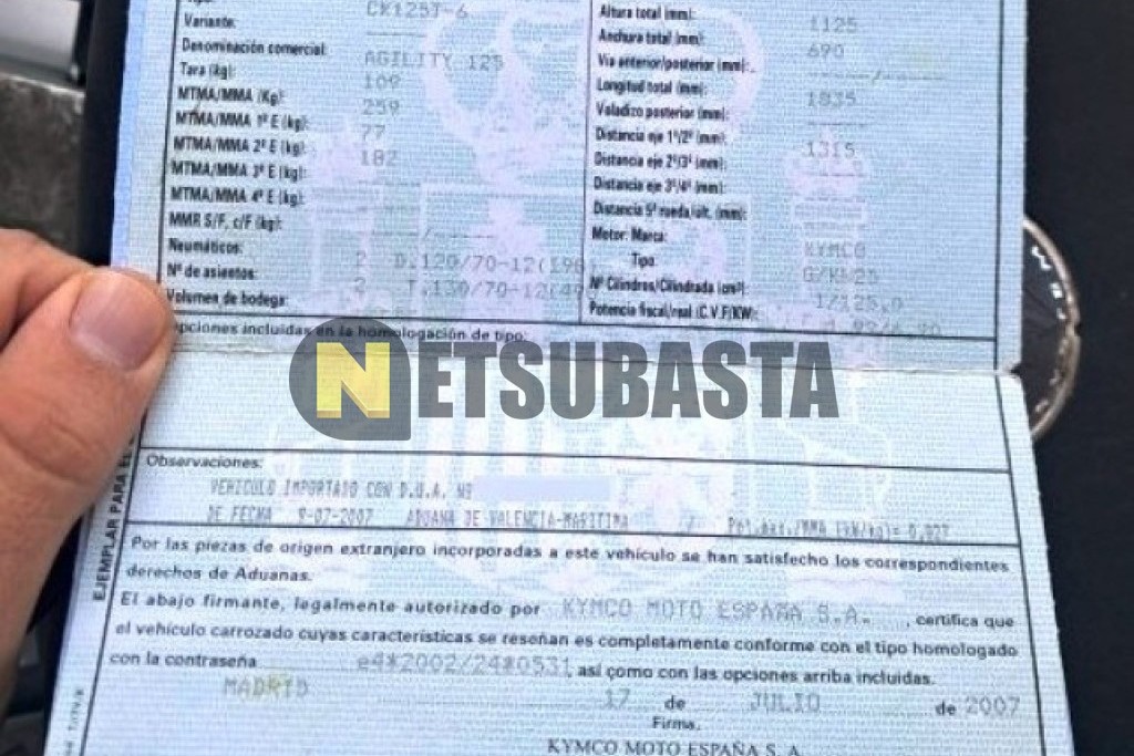 Kymco Agility 125 2007