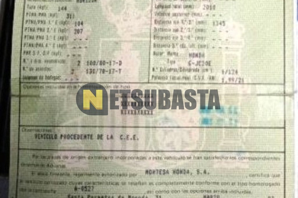 Honda NSR 125 R 1994