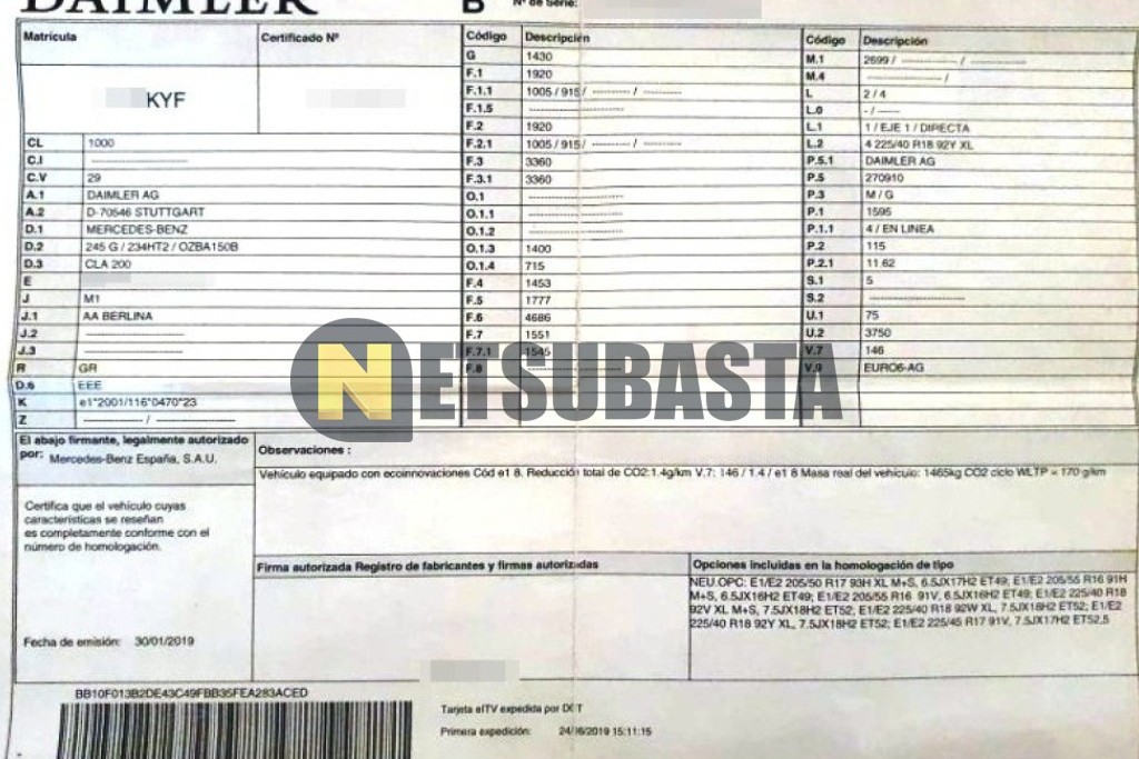 Mercedes-Benz CLA 200 Coupé 7G-DCT 2019