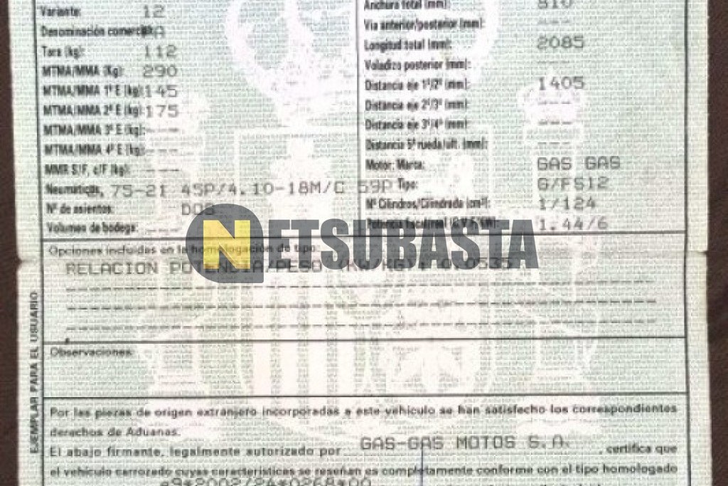 Gas Gas SM Halley 125 2009